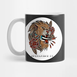 Lion Bible Verse Tattoo Flash Mug